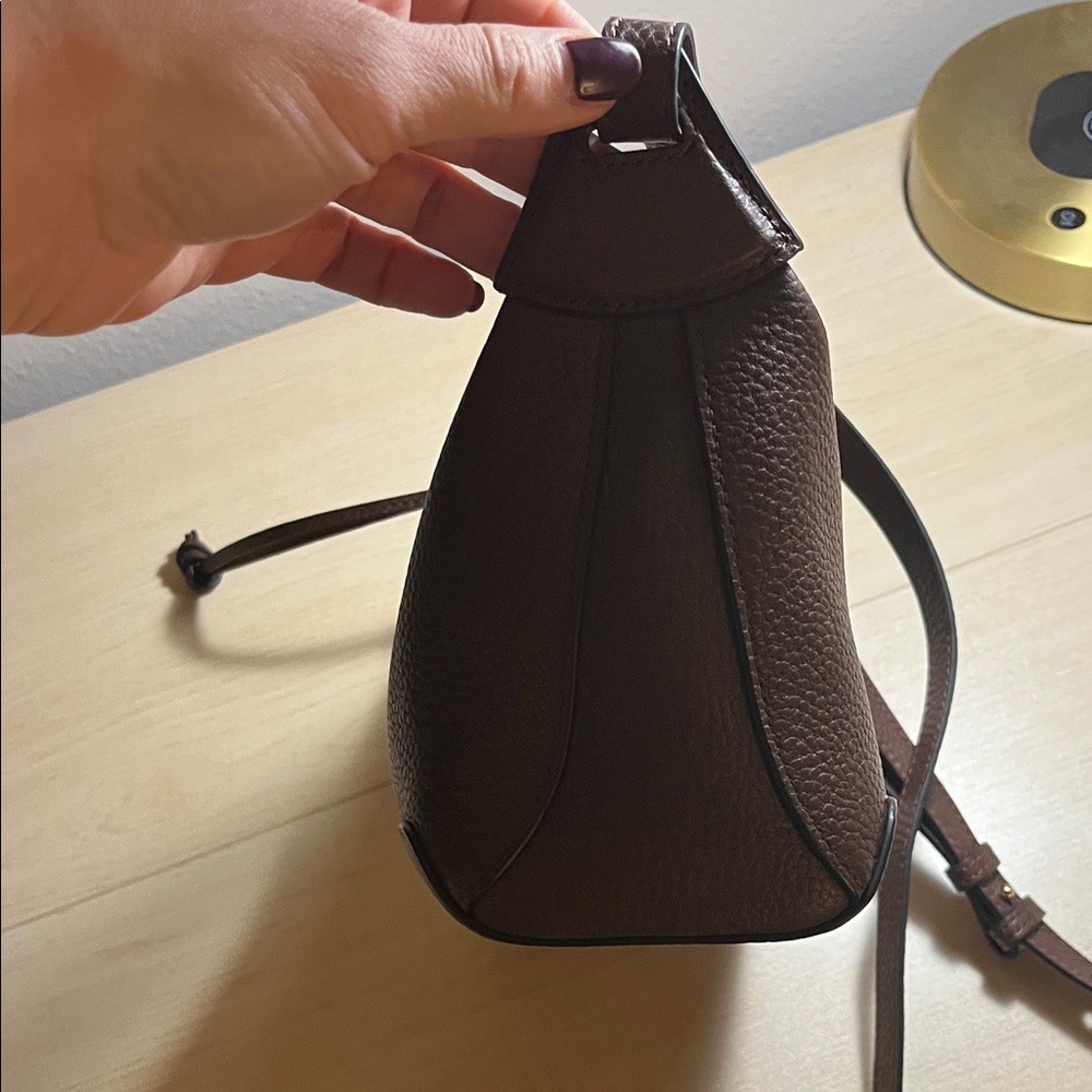 The Horse Mini Lou bag in coffee - Picture 6 of 8